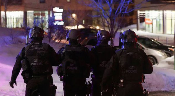 Attaque terroriste dans une mosquée au Canada