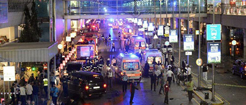Triple attentat suicide à l'aéroport d’Istanbul